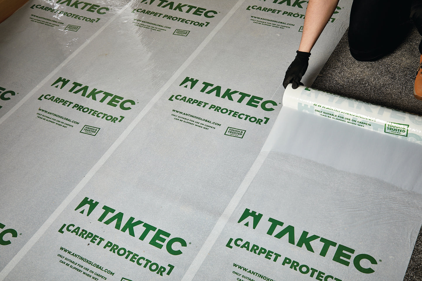 TAKTEC PREMIUM CARPET PROTECTION FILM